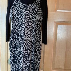 Calvin Klein knit cowel neck dress. Excellent condition.